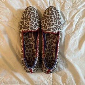 EUC Rothy’s Mocha Spot Loafers